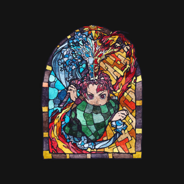 Tanjiro Stained Glass - Image 4