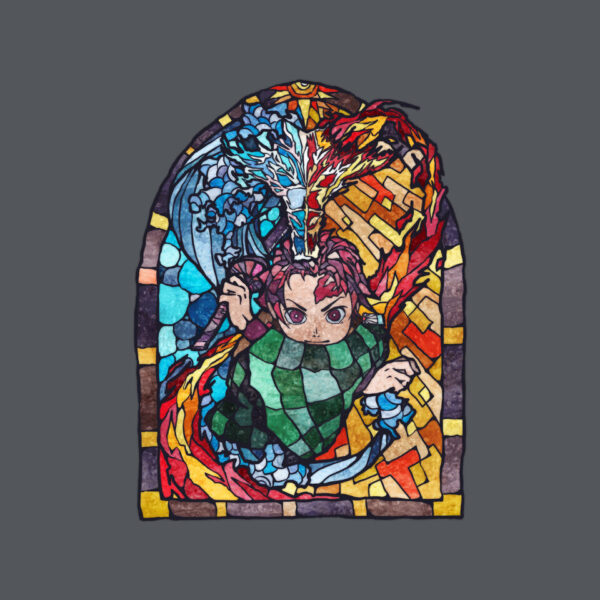 Tanjiro Stained Glass - Image 12