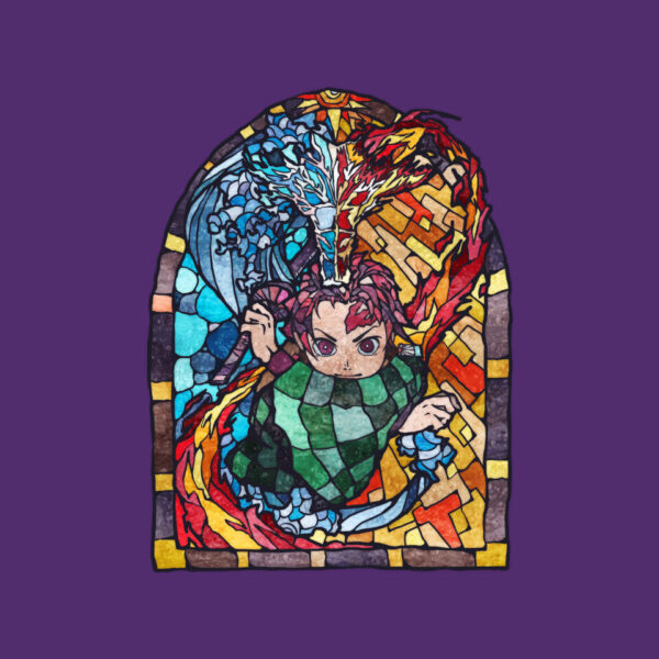 Tanjiro Stained Glass - Image 16