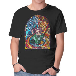 Tanjiro Stained Glass