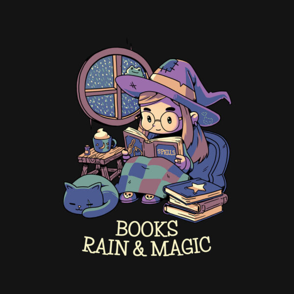 Books Rain And Magic - Image 4