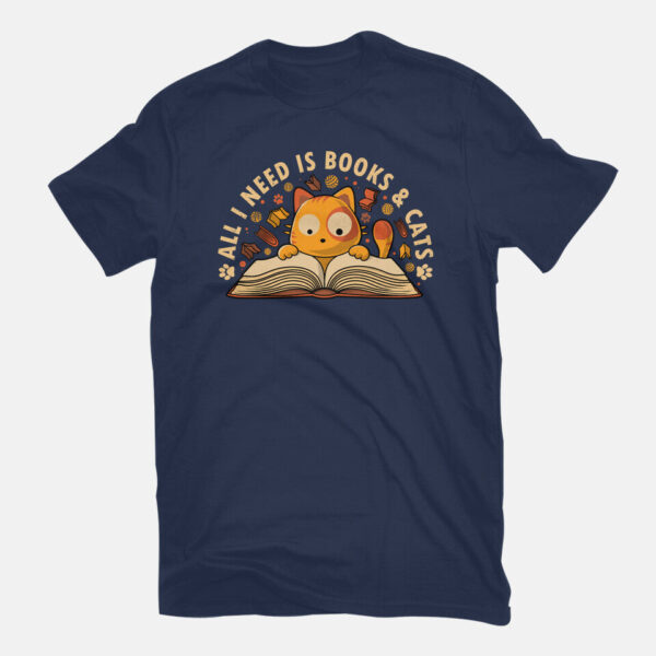 All I Need Is Books And Cats - Image 8