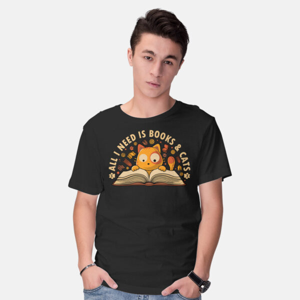 All I Need Is Books And Cats - Image 2