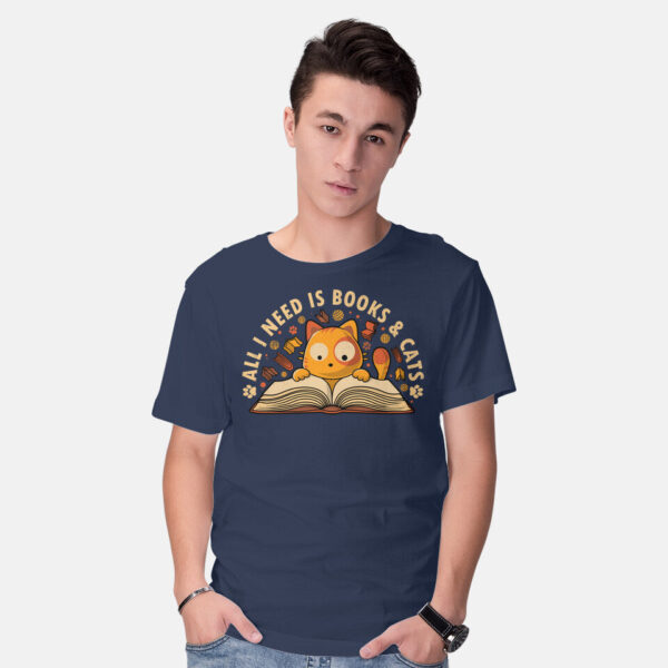 All I Need Is Books And Cats - Image 7