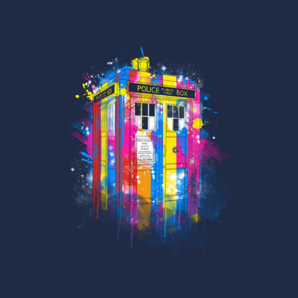 Rainbow Tardis - Image 4