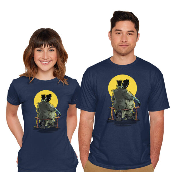 Monster And Bride Gazing At The Moon - Image 10