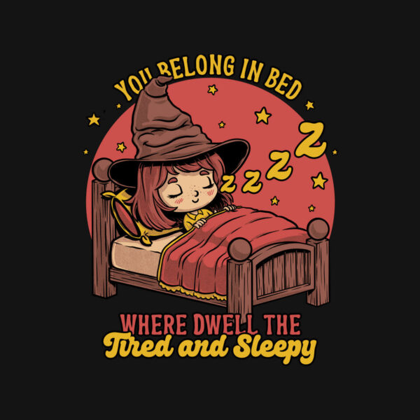 Witch Sleeping In Bed - Image 4