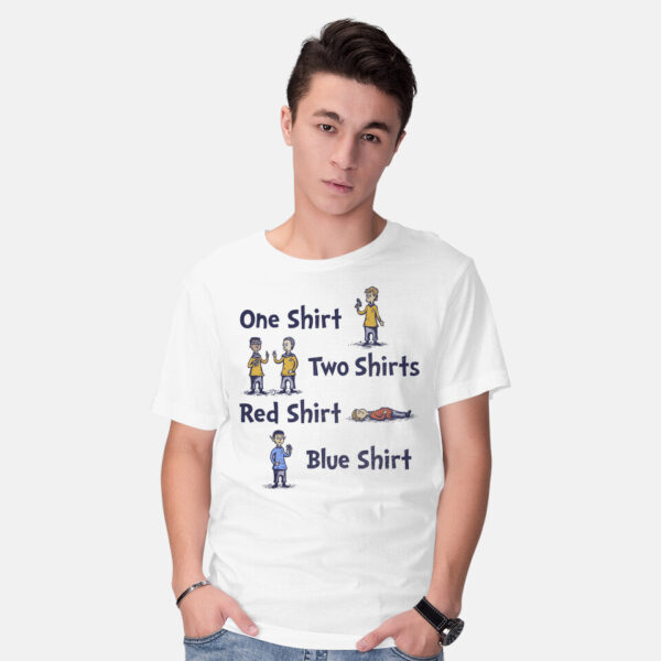 Red Shirt Blue Shirt - Image 7
