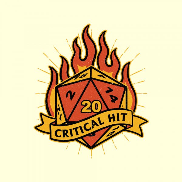 RPG Fire Dice Tattoo - Image 16