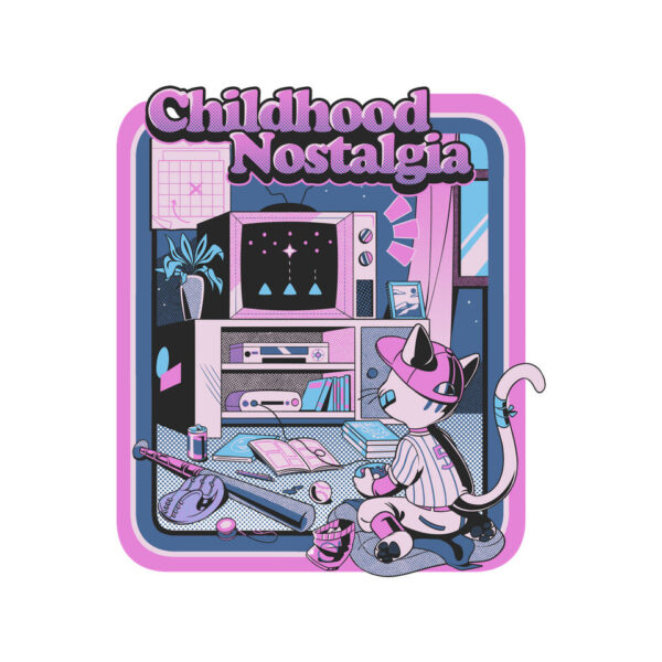 Childhood Nostalgia Blue - Image 8