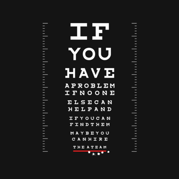A Team Eye Chart - Image 4