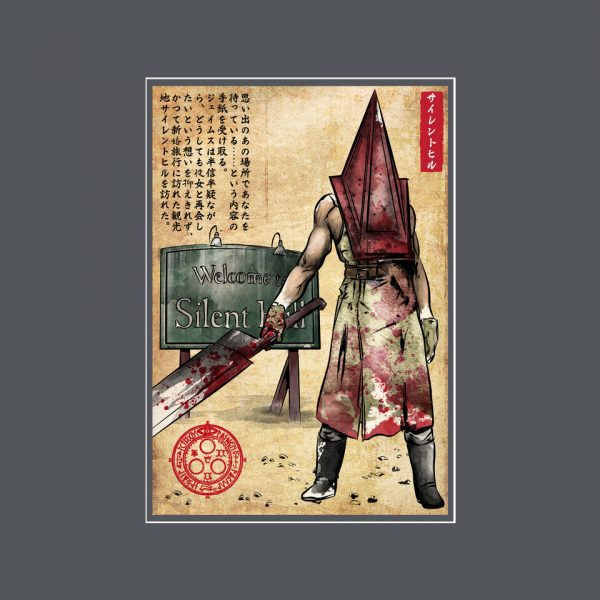 Pyramid Head Woodblock - Image 12