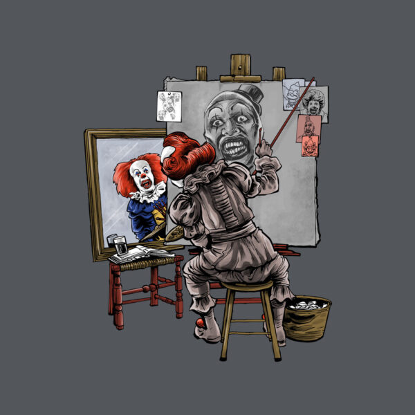 Triple Clown Portrait - Image 4