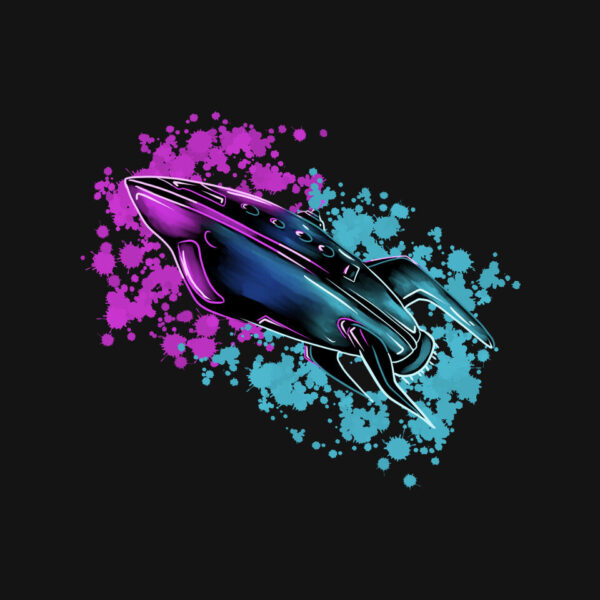 Neon Spaceship - Image 4