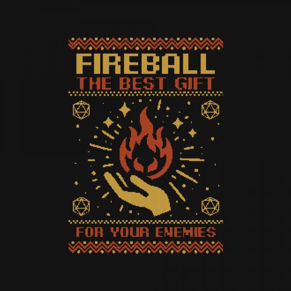 Ugly Sweater Fireball - Image 4