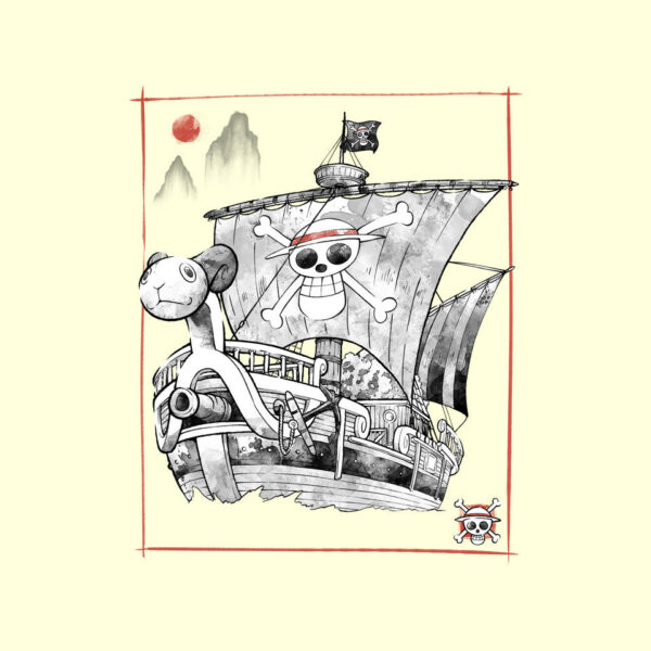 Going Merry Sumi-E - Image 14