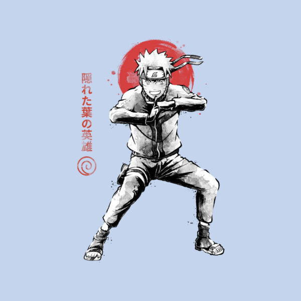 Hero Of The Hidden Leaf Sumi-e - Image 8