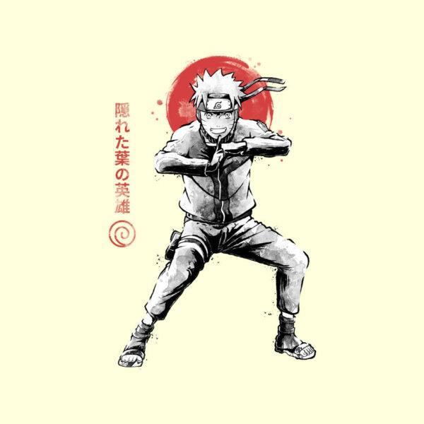 Hero Of The Hidden Leaf Sumi-e - Image 12