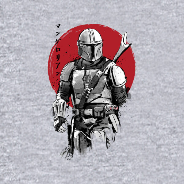 Mandalorian Bounty Hunter Sumi-e - Image 16
