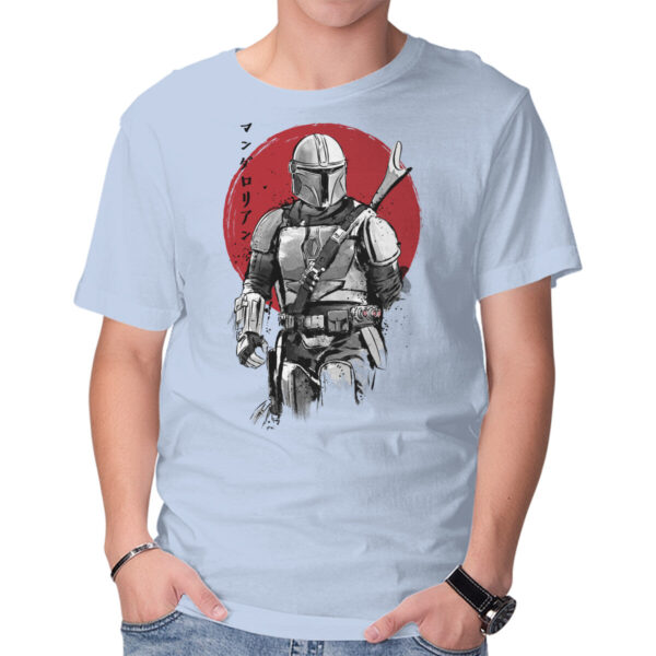 Mandalorian Bounty Hunter Sumi-e - Image 5