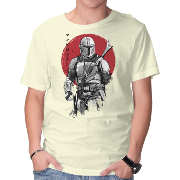 Mandalorian Bounty Hunter Sumi-e - Image 9