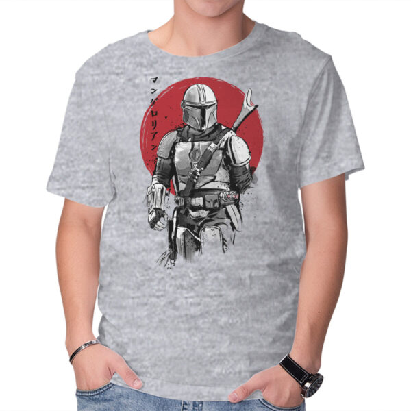 Mandalorian Bounty Hunter Sumi-e - Image 13