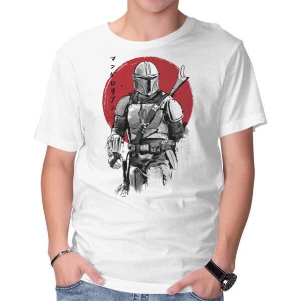Mandalorian Bounty Hunter Sumi-e