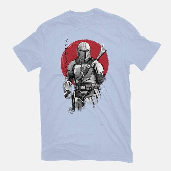 Mandalorian Bounty Hunter Sumi-e - Image 7