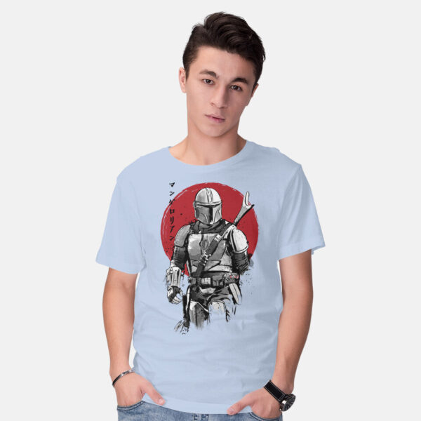 Mandalorian Bounty Hunter Sumi-e - Image 6