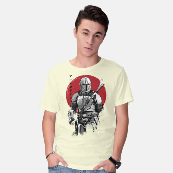 Mandalorian Bounty Hunter Sumi-e - Image 10