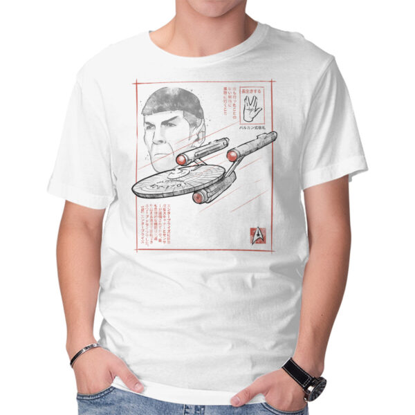 USS Enterprise Sumi-e