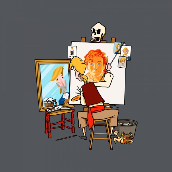Guybrush Triple Self-Portrait - Image 4