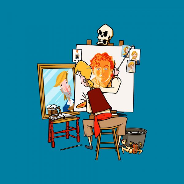 Guybrush Triple Self-Portrait - Image 12