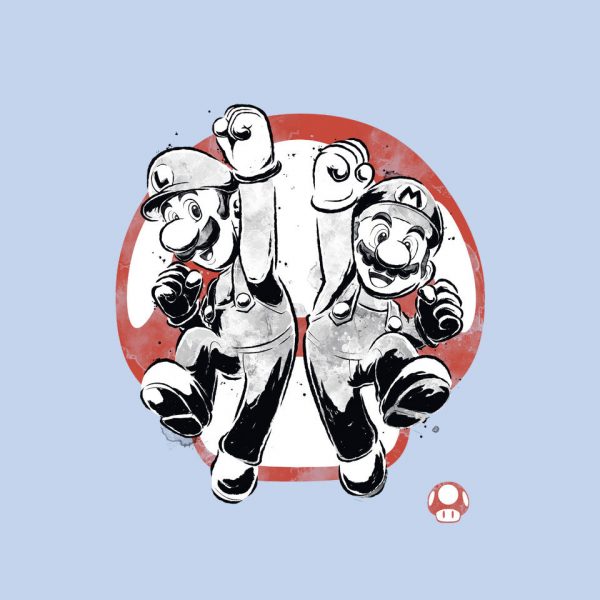 Plumber Bros Sumi-e - Image 12