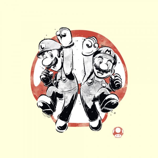 Plumber Bros Sumi-e - Image 16