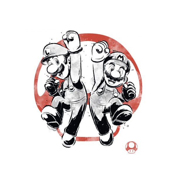 Plumber Bros Sumi-e - Image 4