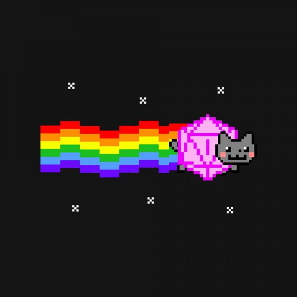 Nyan D20 Cat - Image 8