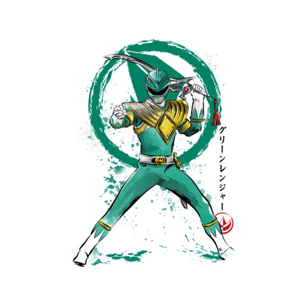 Green Ranger Sumi-e - Image 4