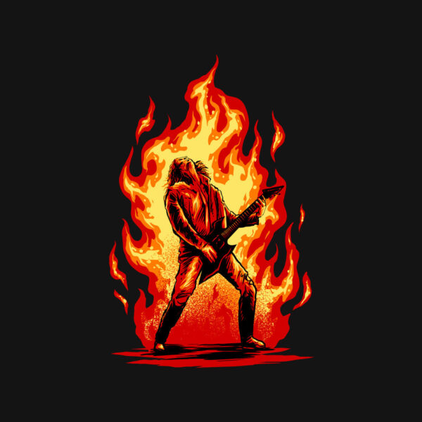 Burning Guitar - Image 4