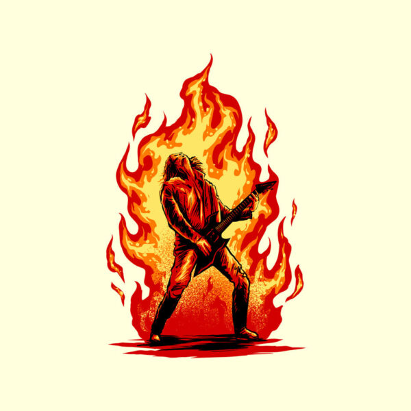 Burning Guitar - Image 16
