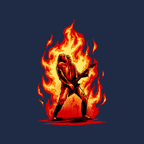 Burning Guitar - Image 8