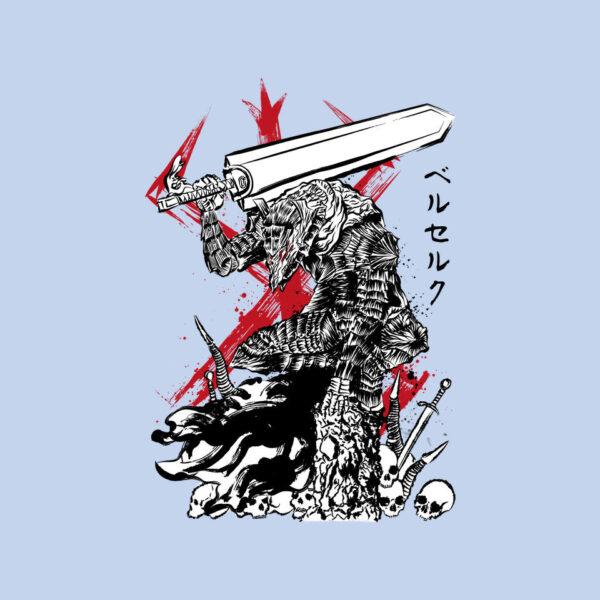 Lone Swordsman Sumi-e - Image 16