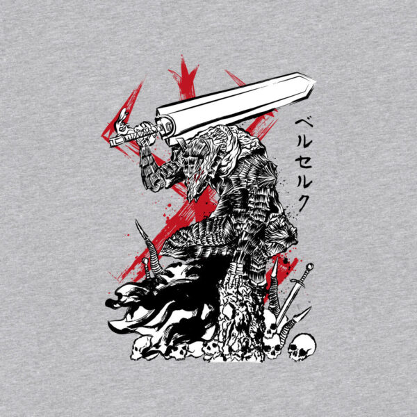 Lone Swordsman Sumi-e - Image 8