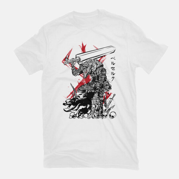 Lone Swordsman Sumi-e - Image 3