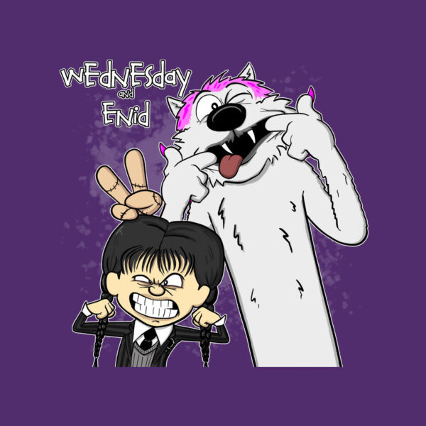 Wednesday & Enid - Image 20
