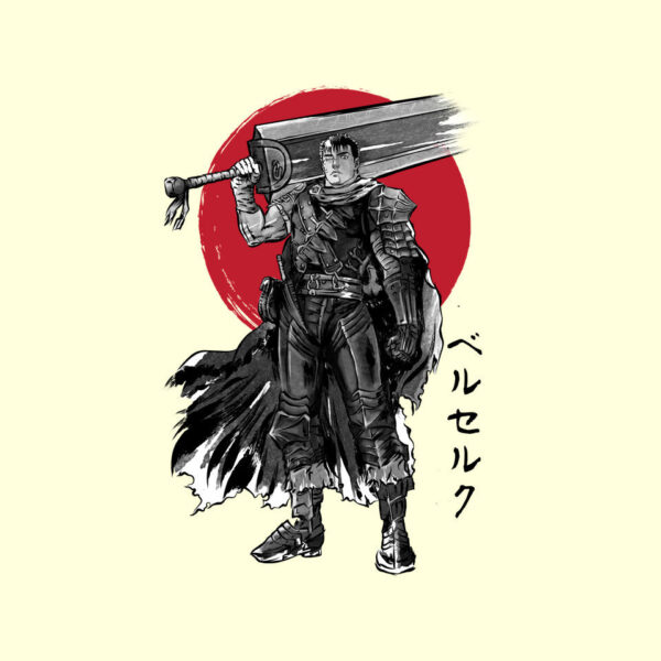 Black Swordsman Sumi-e - Image 16