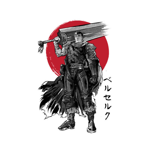Black Swordsman Sumi-e - Image 4
