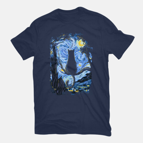 Cat Starry Night - Image 7