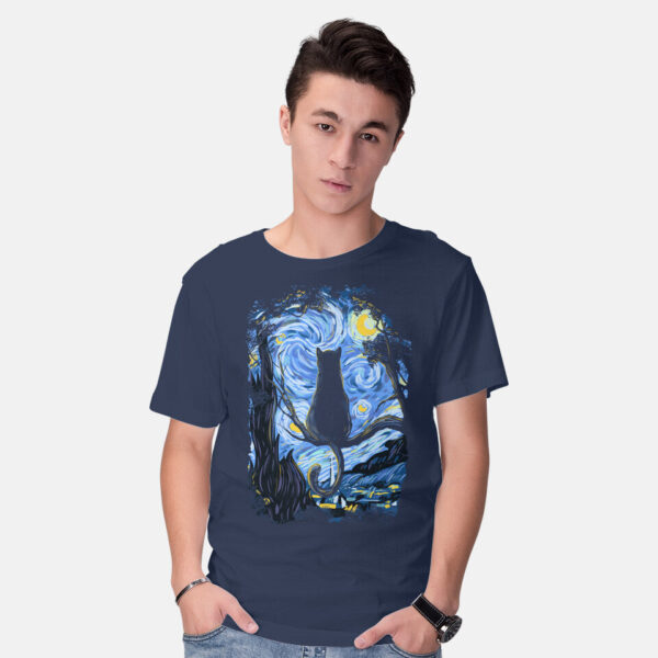 Cat Starry Night - Image 6