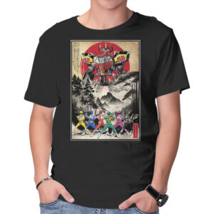 Rangers In Japan Woodblock